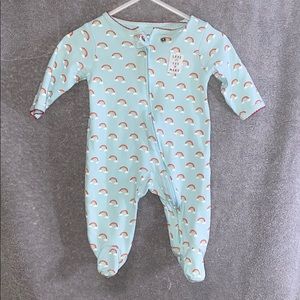 Baby Girl Footed Pajama